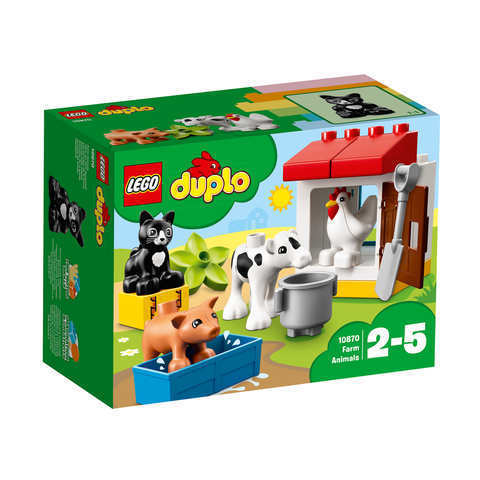 Big Brother or Sister Gift DUPLO Farm Animals Peridot Bow